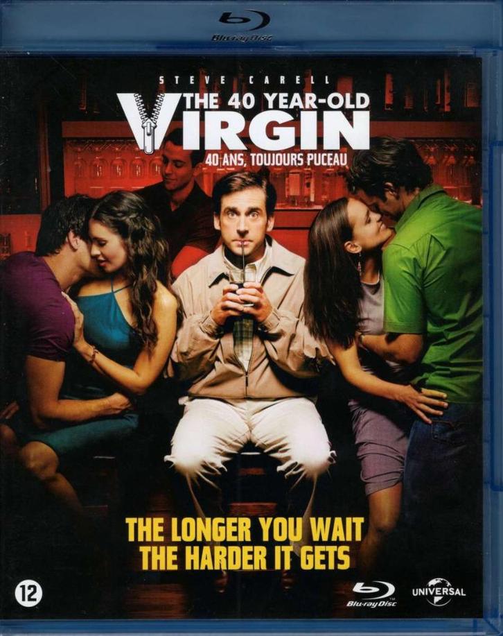 The 40 Year Old Virgin - IMDB 7.1 - NL uitgave, Cd's en Dvd's, Blu-ray, Zo goed als nieuw, Verzenden