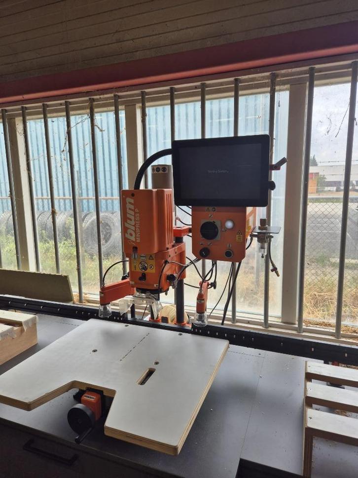 MINIPRESS P met EASYSTICK Zo goed als nieuw., Doe-het-zelf en Verbouw, Gereedschap | Boormachines, Zo goed als nieuw, Kolomboormachine