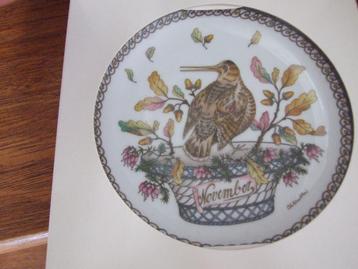 Hutschenreuther maandbordje November beschikbaar voor biedingen