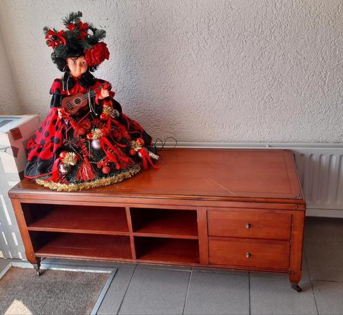 Noten dressoire, Huis en Inrichting, Kasten | Dressoirs, Zo goed als nieuw, 50 tot 100 cm, 25 tot 50 cm, Ophalen of Verzenden