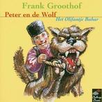 Cd Frank Groothof : Peter en de wolf/Olifantje Babar, Cd's en Dvd's, Ophalen of Verzenden, Zo goed als nieuw, Verhaal of Sprookje