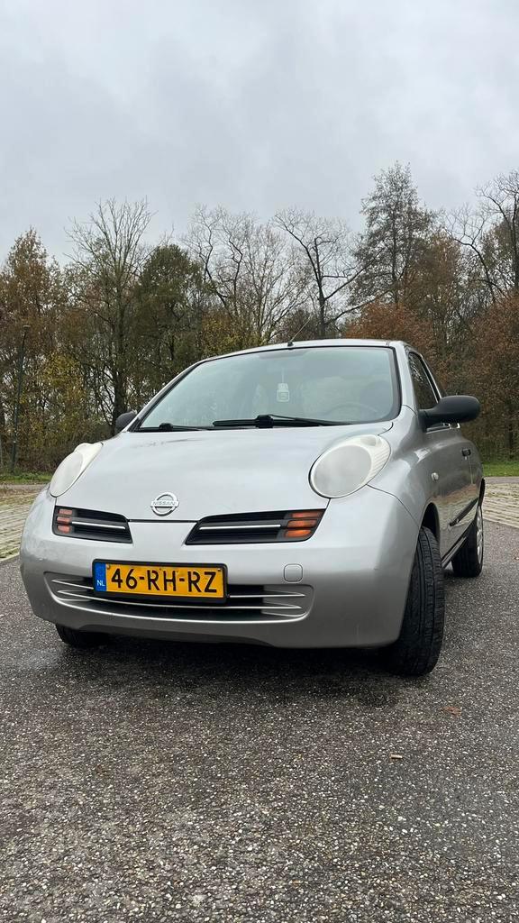 Nissan Micra 1.0 3DR 2005 Grijs, Auto's, Nissan, Particulier, Micra, Benzine, C, Hatchback, Handgeschakeld, Origineel Nederlands