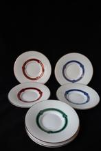 Vintage Christofle Frankrijk Rubanea set van 6 schotels, Ophalen of Verzenden