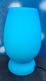 Tafellamp. Vintage design lamp. Glas. Ca '80.  22 cm., Ophalen, Vintage, Minder dan 50 cm, Glas
