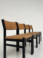 Vintage eetkamerset pastoe, Zwart, Vintage, Zo goed als nieuw, Vier