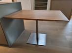 Arco houten eettafel met metalen onderstel, Huis en Inrichting, Ophalen, Rechthoekig, 50 tot 100 cm