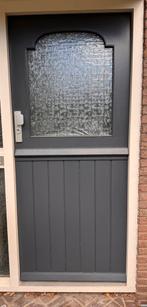 Boerenvoordeur 2-delig, goede staat - moet dit weekend weg!, Doe-het-zelf en Verbouw, Deuren en Horren, Ophalen, Gebruikt, 80 tot 100 cm