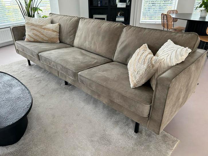 BePureHome Rodeo Elephant Bank ZSM OPHALEN, Huis en Inrichting, Banken | Bankstellen, Gebruikt, Rechte bank, Driepersoons, 200 tot 250 cm