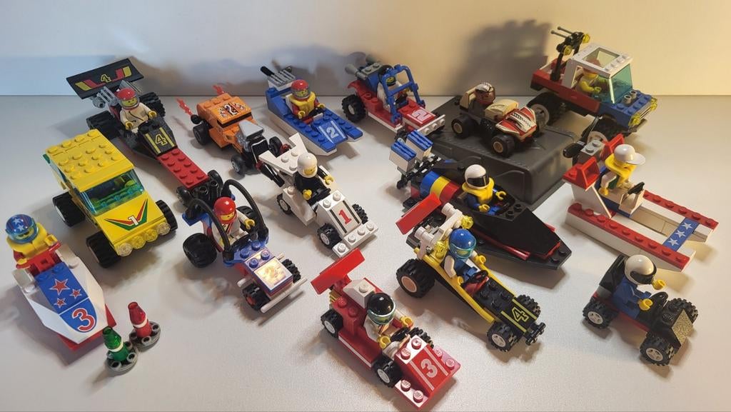 15x Lego setje Town jaren '80-'00, Verzenden, Gebruikt, Complete set, Lego