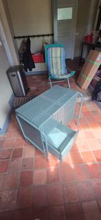 Groene metalen lade kastje, Huis en Inrichting, Ophalen, Gebruikt, 50 tot 100 cm, IKEA