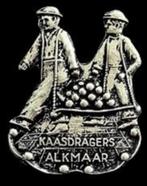 Kaasdragers Alkmaar speld- zilverkleur, Verzamelen, Verzenden, Nieuw, Stad of Land, Speldje of Pin
