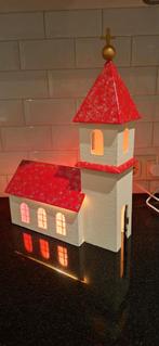 Oud Verlicht kerkje Zweeds Vintage, Ophalen of Verzenden, Gebruikt