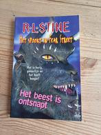 R.L. Stine - Het beest is ontsnapt, Ophalen of Verzenden, Zo goed als nieuw, R.L. Stine