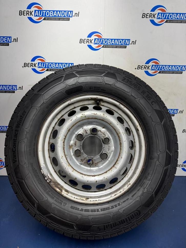 Originele VW Crafter 16 inch winterset 6x130x84.1 6.5J ET62, Auto-onderdelen, Banden en Velgen, Banden en Velgen, Winterbanden