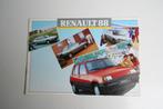 Folder Renault modellenprogramma (1988) (16), Boeken, Auto's | Folders en Tijdschriften, Ophalen of Verzenden, Nieuw, Renault