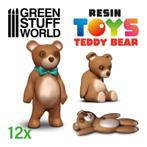 12x Teddy Bear Resin Set - Teddybeer 2926 Poppenhuis, Decoratie, Verzenden, Spanje, Nieuw