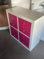 Gratis Ikea KALLAX met roze lades, Ophalen, Zo goed als nieuw