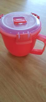 Sistema To Go soepmok/beker voor magnetron, Ophalen of Verzenden, Zo goed als nieuw, Rood, Beker of Kan