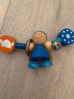 Houten wagenspanner vikingpoppetjes, Ophalen of Verzenden, Zo goed als nieuw, Overige typen