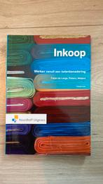 Inkoop - werken vanuit een ketenbenadering, Boeken, Ophalen, Zo goed als nieuw