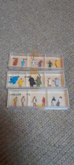 Preiser HO Minifiguren Set nieuw 3 doosjes, Hobby en Vrije tijd, Modeltreinen | H0, Ophalen of Verzenden, Nieuw, Gelijkstroom of Wisselstroom