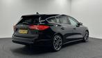 Ford Focus Wagon 1.0 EcoBoost Titanium Business PANO LEER CR, Auto's, Ford, 125 pk, Gebruikt, Zwart, 3 cilinders