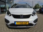 Honda Jazz 1.5 i-MMD 109pk Hybrid CVT Crosstar, Stof, 4 cilinders, Wit, Origineel Nederlands