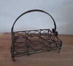 Flessenrek voor 6 flessen of glazen, Antiek en Kunst, Ophalen of Verzenden