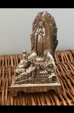 Lourdes speeldoos, Maria met Bernadette, puntgaaf, Antiek en Kunst, Ophalen of Verzenden
