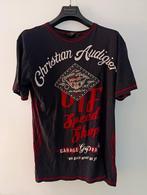 Christian Audigier t-shirt maat M, Maat 48/50 (M), Zwart, Christian Audigier, Ophalen of Verzenden