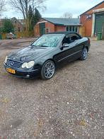 Mercedes Clk240 Cabriolet AUT 2003 Zwart zonder roest, Auto's, Mercedes-Benz, Te koop, Geïmporteerd, CLK, Benzine