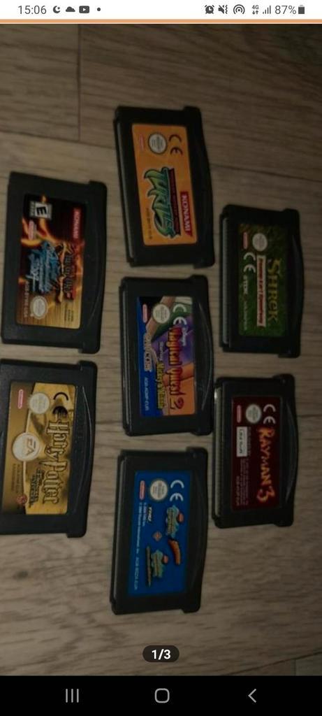 Game Boy Advance Games - 7 Stuks, Spelcomputers en Games, Games | Nintendo Game Boy, Gebruikt, Avontuur en Actie, 1 speler, Vanaf 7 jaar