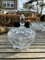 Bonbonnière  kristal, Antiek en Kunst, Antiek | Glas en Kristal, Ophalen of Verzenden