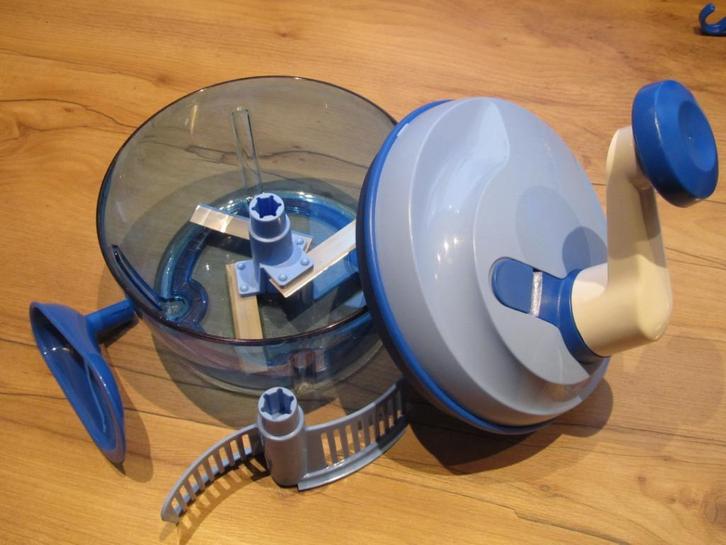 Quick Chef lll Mixkom Blokbus Spatrand vaas Tupperware zgan, Huis en Inrichting, Keuken | Tupperware, Zo goed als nieuw, Ophalen of Verzenden