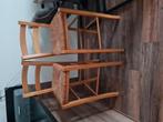 Vintage/retro 2 barstoelen, Huis en Inrichting, Stoelen, Ophalen, Gebruikt, Bruin, Twee