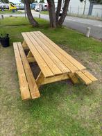 Houten Picknick tafel op maat, Tuin en Terras, Ophalen, Nieuw, Packenzo, 8801NA