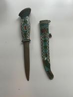 Antieke cloisonne dolk briefopener, Antiek en Kunst, Ophalen of Verzenden