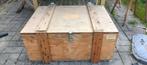 Transportkist uit jaren 90, Huis en Inrichting, Woonaccessoires | Kisten, Gebruikt, 50 tot 100 cm, Eikenhout, Ophalen of Verzenden