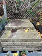 Gratis betontegels 50x50x5 7stuks, Tuin en Terras, Ophalen, Gebruikt, Beton, Terrastegels