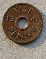Fiji, 1 penny 1942 S, Ophalen of Verzenden, Losse munt