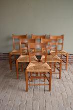 Prachtige antieke eiken eettafel, eethoek met 6 stoelen., Antiek en Kunst, Antiek | Meubels | Tafels, Verzenden