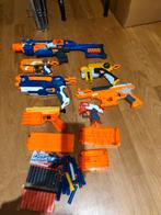 7 nerf geweren inclusief pijltjes, Ophalen, Zo goed als nieuw
