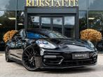 Porsche Panamera 2.9 4E-Hybrid|PANO|MASSAGE|SPORT-CHRONO|21', Auto's, Porsche, Automaat, 4 stoelen, Zwart, Bedrijf