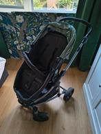 Kinderwagen/Combiwagen - Donkergrijs/Groen, Kinderen en Baby's, Kinderwagens en Combinaties, Gebruikt, Verstelbare duwstang, Combiwagen