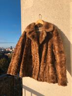 Prachtige Nerts Bontjas - Maat 42, Ophalen of Verzenden, Gedragen, Maat 42/44 (L), Bruin
