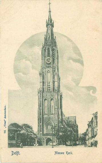 (300-172-001) Delft Nieuwe Kerk beschikbaar voor biedingen