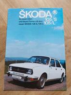 Duitstalige Skoda 105 folder, Ophalen of Verzenden, Zo goed als nieuw, Overige merken