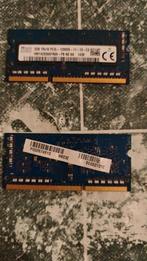 SKhynix 2x 2GB DDR3 PC3L-12800S 1600MHz, Gebruikt, DDR3, Ophalen of Verzenden, Laptop