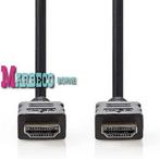 High Speed ​​HDMI Kabel met Ethernet, 4K,3D 10.2 Gbps, 10M, 10 meter of meer, Nedis, Nieuw, Info@marbeco.nl