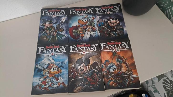 Donald Duck Fantasy - Complete Serie (6 Boeken), Boeken, Fantasy, Gelezen, Ophalen of Verzenden